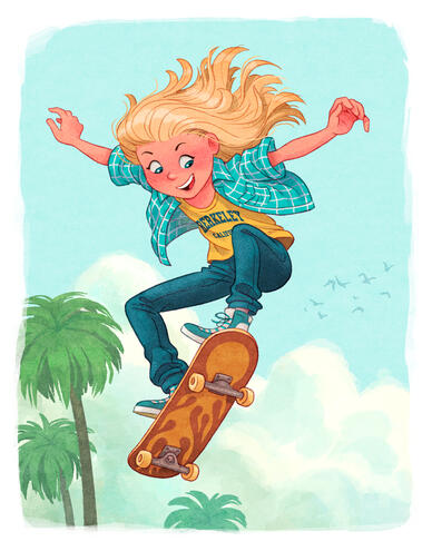 Skateboarding