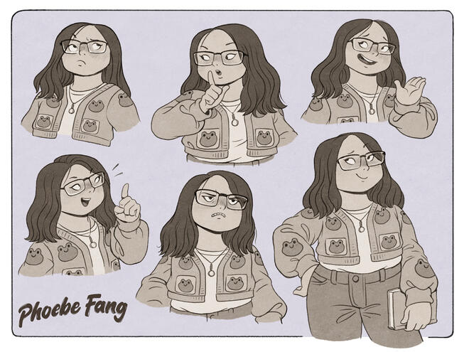 Phoebe Fang character sheet